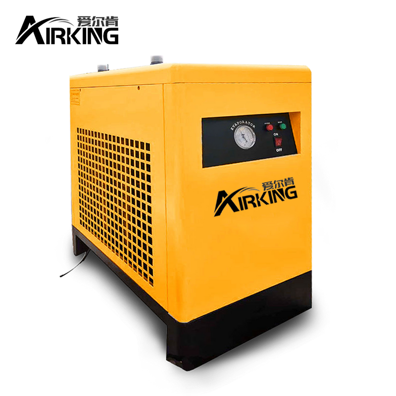 Compressor de parafuso portátil refrigerado a ar 380V secador embutido