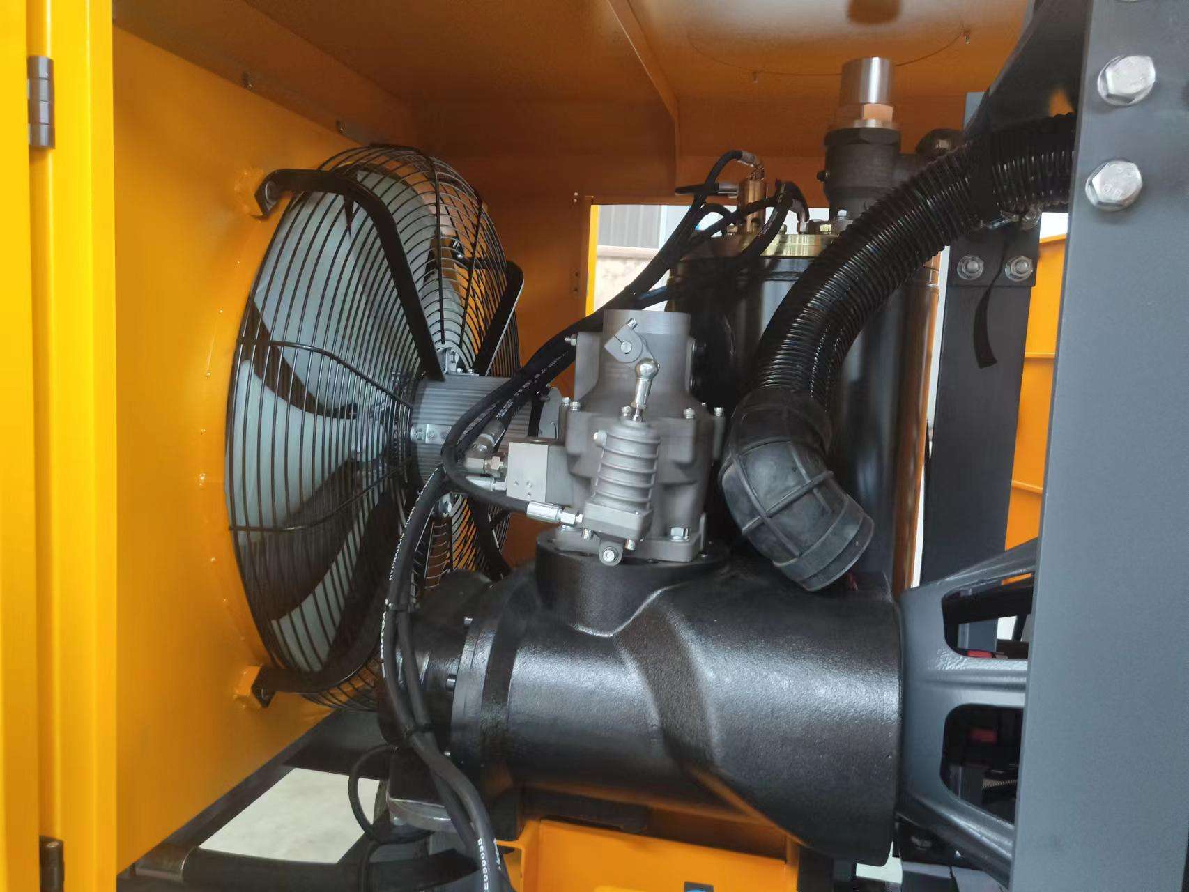 Compressor de ar de parafuso de velocidade fixa para perfuração de mina elétrica 380 V