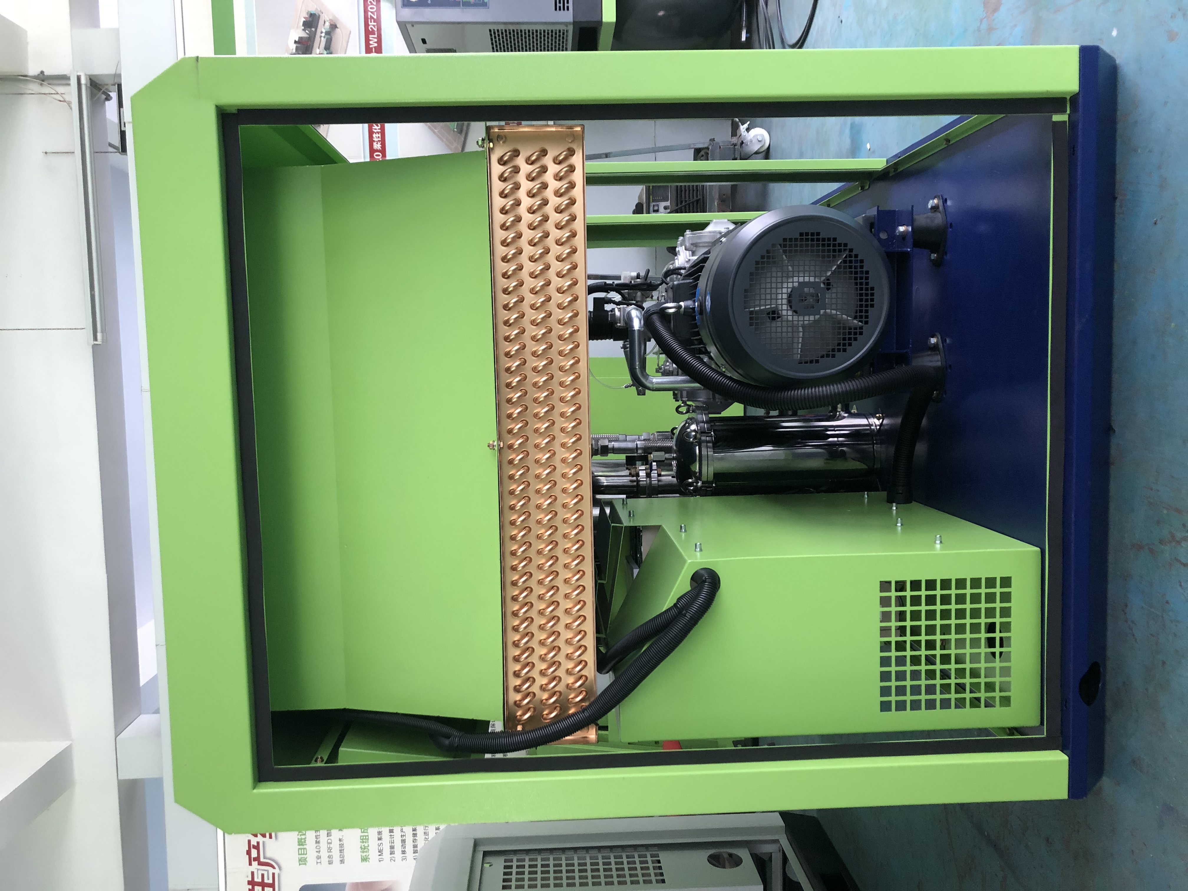 11kW 8BAR 10BAR Óleo de vórtice livre de vórtice compressor de ar lubrificado