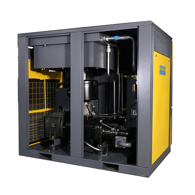 Compressor de ar de parafuso de velocidade variável 8 bar 30hp 22kw