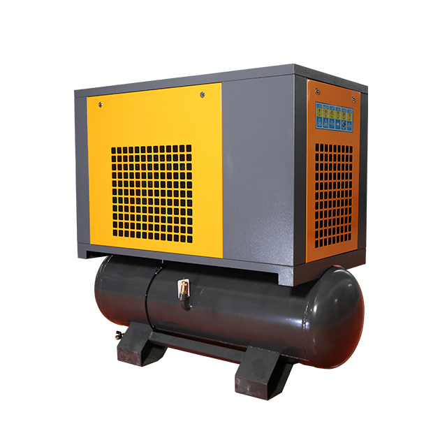 Novos produtos 15kw 20hp 8bar frequência de ímã permanente ip23 compressor de ar parafuso integrado compressor de ar para corte a laser