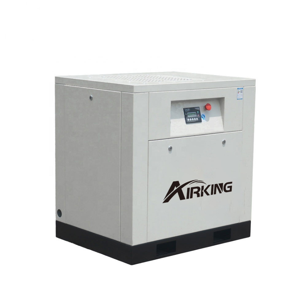 15kw 20hp 2,2m3/min Tipo Parafuso Inversor Compressor de Ar para Processamento de Vidro