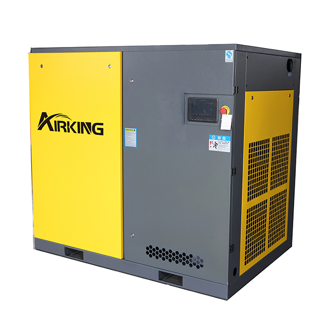 Compressor de ar de parafuso de velocidade variável 8 bar 30hp 22kw