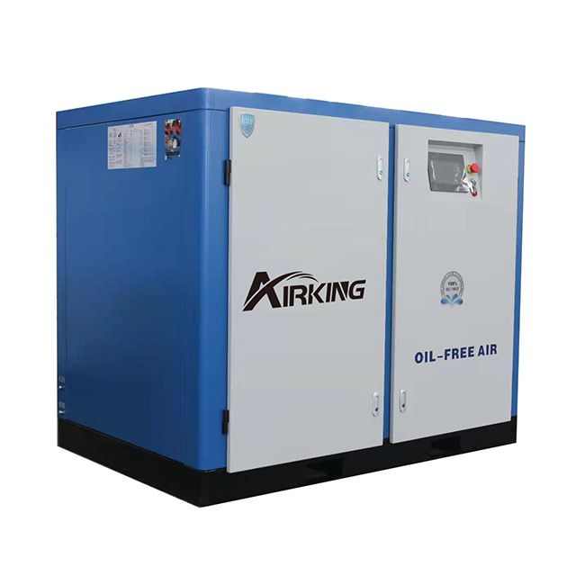 Compressor de ar lubrificado a água sem óleo 40 bar 45kw