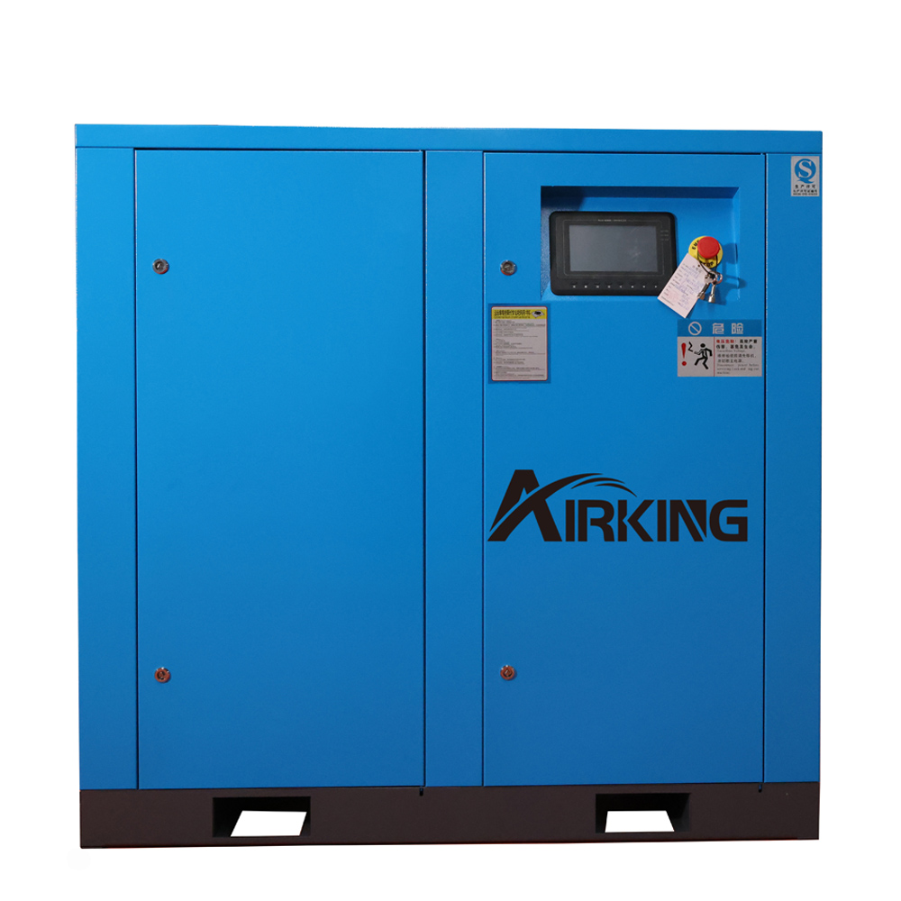 Airking 55kw 75hp Compressor de ar portátil 220v 380v 415v 8bar 10bar Compressor de ar