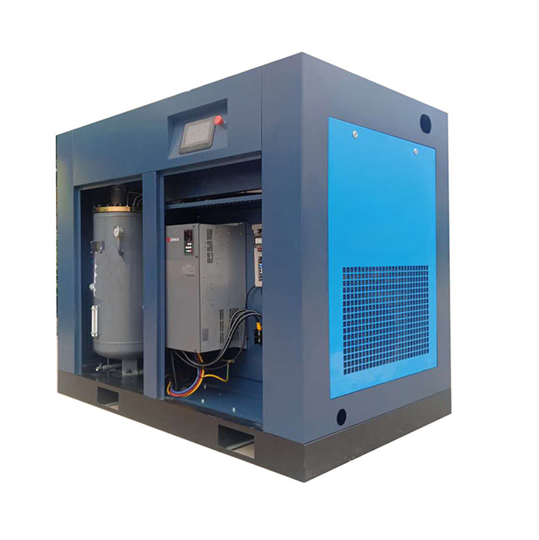 Freqüência de ímã permanente de 120HP 90KW PM VSD Parafuso Compressor de ar Forte capacidade anti-interferência 