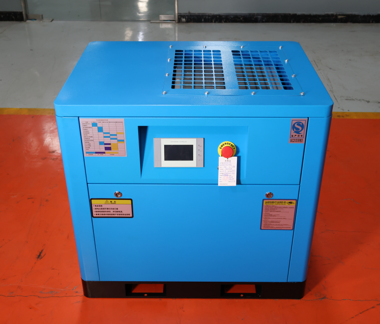 Fabricado na China 30HP PARAFUSO COMPRESSOR DE AR ​​PM VSD PM velocidade variável para indústria de processamento de pedra