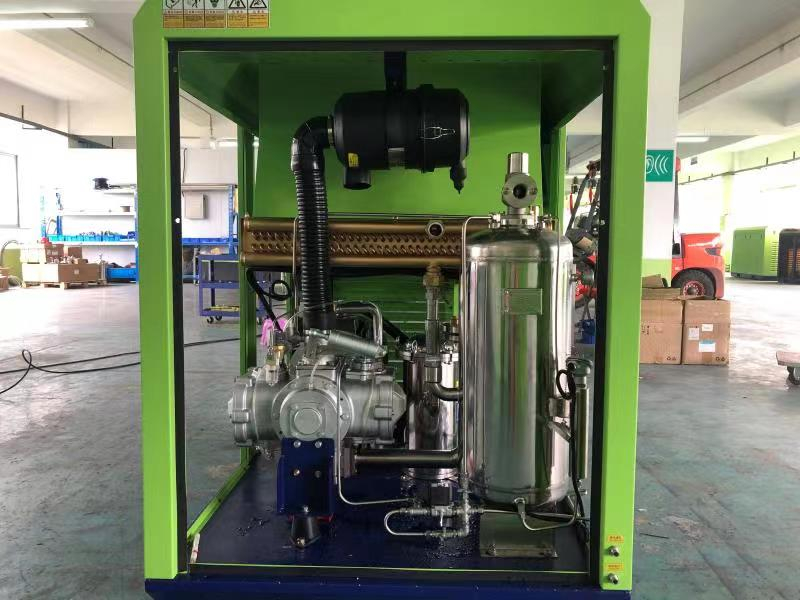 11kW 8BAR 10BAR Óleo de vórtice livre de vórtice compressor de ar lubrificado